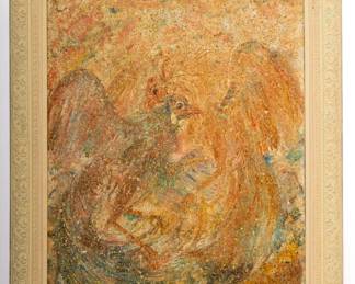 https://www.liveauctioneers.com/item/207340953_impressionist-abstract-painting-of-roosters-in-motion-unsigned