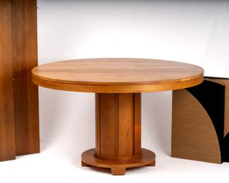 https://www.liveauctioneers.com/item/207340976_stickley-metropolitan-collection-round-cherry-dining-table-with-leaves-and-pads