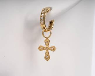 https://www.liveauctioneers.com/item/207340889_jude-frances-18k-diamond-cross-drop-hoop-earrings