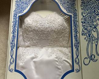 wedding dress - box not opened