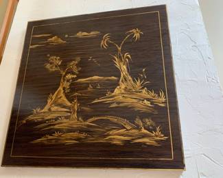 large wall hanging