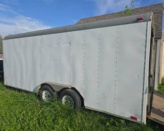 18 x 8 foot toy hauler