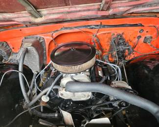 1968 C10 orange long bed, road ready and worthy. New Goodrich motor 2000-2500 miles