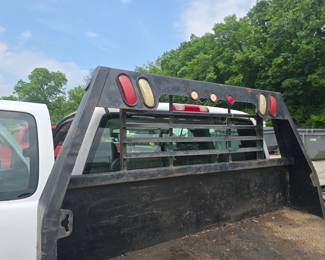 White Chevrolet Silverado 3500