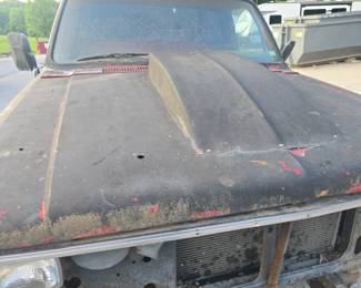 1984 Chevrolet square body Cab and Chassis, no title