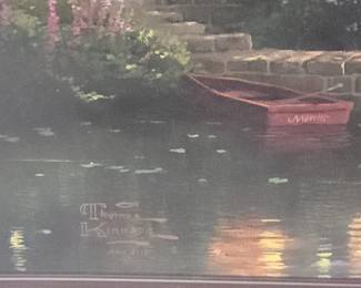 Thomas Kinkade, Lamplight Manor 28x42