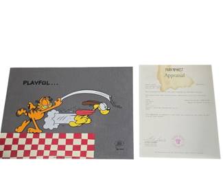 JIm Davis Print "Playful " 11x 15