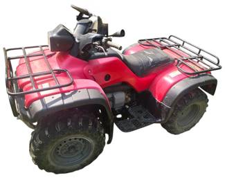 Honda 4 wheeler ,4 wheel drive 500 series 3,512 Hours Farm 4 Wheeler