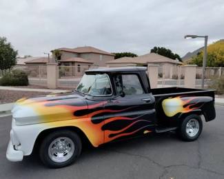 1960 C-10 a helluva must see!! 350 small block