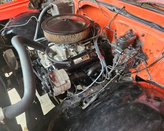1968 C10 orange long bed, road ready and worthy. New Goodrich motor 2000-2500 miles