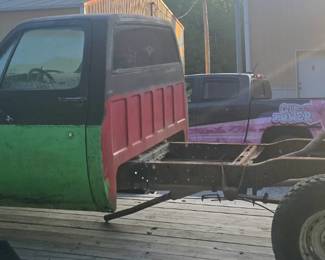 1984 Chevrolet square body Cab and Chassis, no title