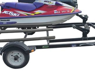 Kawasaki Jet Ski with Yacht club trailer