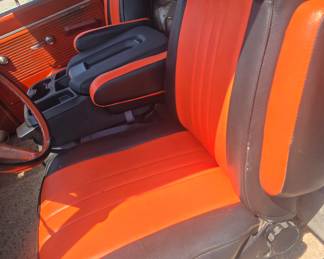 1968 C10 orange long bed, road ready and worthy. New Goodrich motor 2000-2500 miles