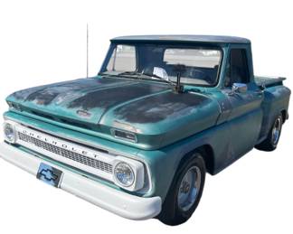 1967 Chevrolet with a 327 corvette motor and 4 speed rock crusher trans