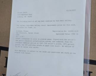 Thomas Kinkade, San Franscico Market Street 28x 24