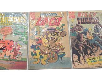 Vintage Comic books ( Flintstones, Top Cat, Billy the Kid)