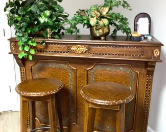 Bar and stools