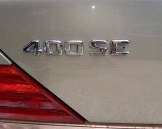 400 SE Mercedes