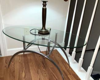 Coffee table glass top
