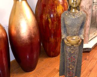 Vases and figurines