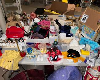 American girl, doll and bitty baby