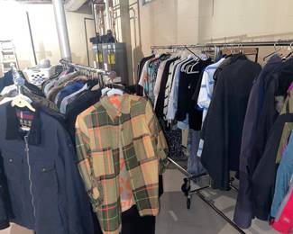 High end clothing, vintage snow suits/jackets
