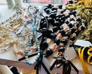 Collection of island necklaces