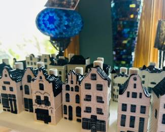 Set of Blue Delft’s exclusively made for KLM by BOLS.
