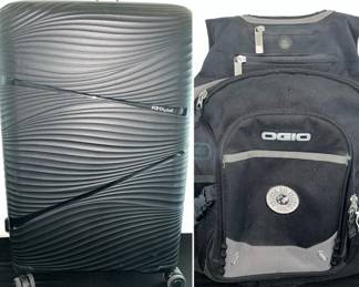 Large K2 Global Suitcase and Ohio Fugitive backpack