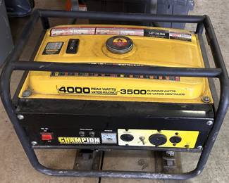 Champion 3500 watt Generator