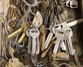 Car mfg key blanks