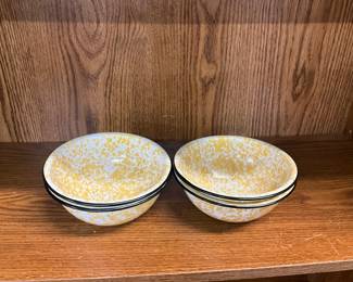 Enamelware Stangle Town & Country Bowls