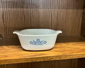 Corning Ware Blue Cornflower Casserole Dish