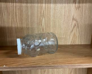 Libbey Glass Pig Jar