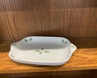 Fairwinds Christmas Tree Serving Dish