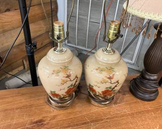 Ginger Jar Style Table Lamps