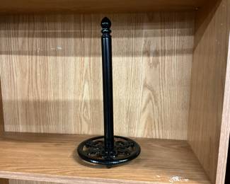 Wrought Iron Paper Towel Holder