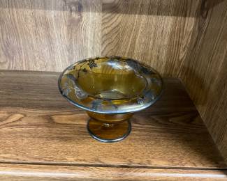 Jeannette Marigold Carnival Glass Bowl