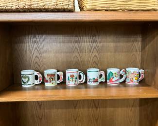 Christmas Wide Handle Coffee Mugs