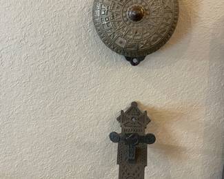 Circa 1880 brass door bell