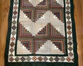 Antique strip quilt