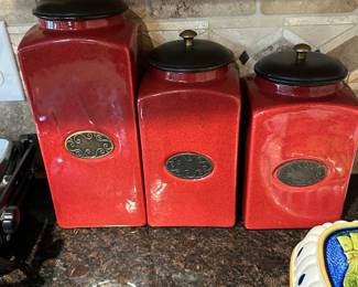 Pier 1 Cannister Set