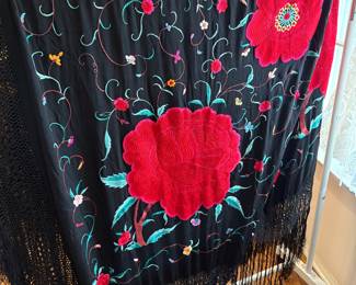 Grandma’s piano shawl