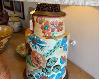 Close up of lamp