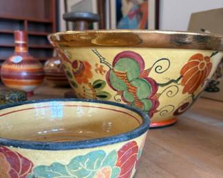 Close ups of pottery