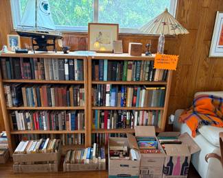 Many books here