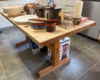 One of two tables