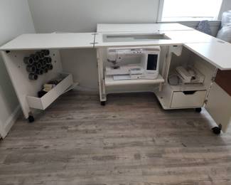 PERFECT for the seamstress, quilter or crafter. Arrow Quilting tables closes in a small, rolling piece