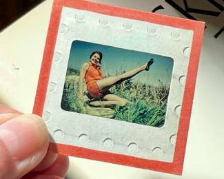Vtg. Kodachrome Transparency w/slides