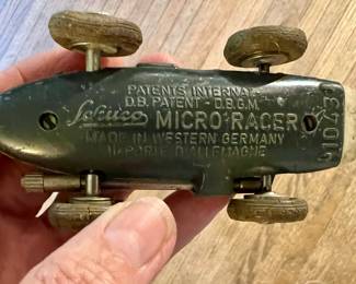 Vtg. Schuco 1043 Mercedes Micro Racers diecast toy car - made in Western Germany